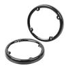 YDLMT 2 Pcs Black Motorcycle Rear Tour Pak Speaker Trim Bezels for Harley Touring Street Glide Road Glide Electra Glide Ultra Classic Ultra Limited 1996-2013 view 2