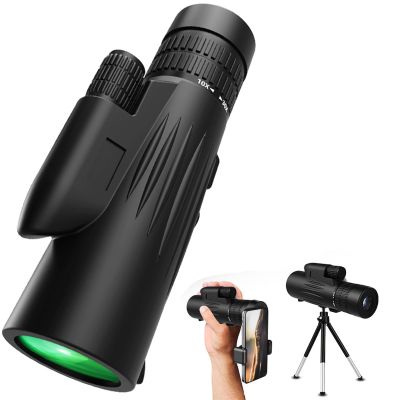 10-30x42HD Monocular High Power Zoom Monocular Telescope Adult with Smartphone Adapter Monocular for Bird Watching and Hiking Animal Watching