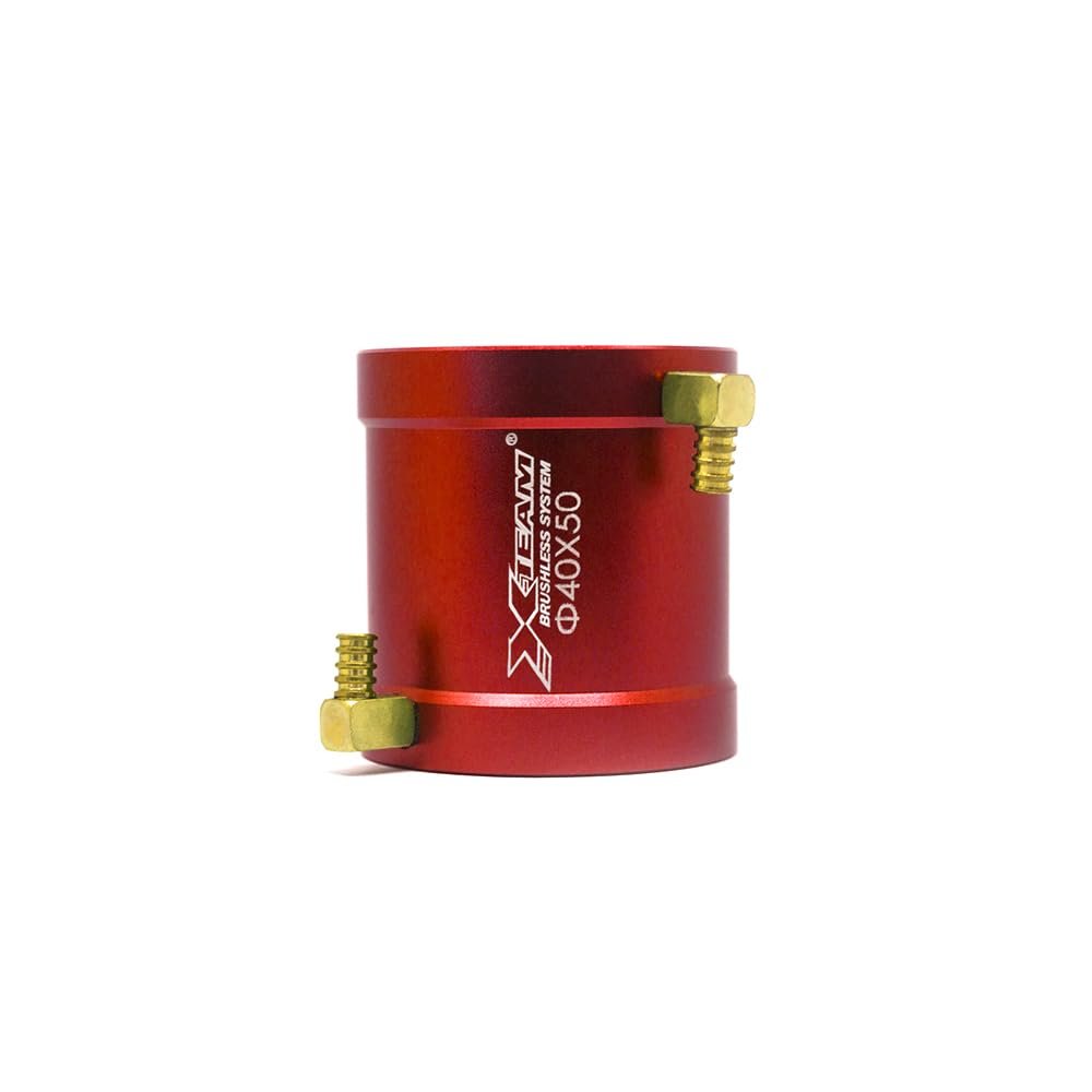 Size 47x50MM Inner Dia 40MM M5 Brass Mouthpiece Water Cooling Jacket for 4074, 4082 RC Boat Brushless Motor