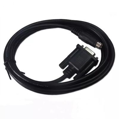 Suitable for AK-EC PLC Communication Cable Touch Panel SA SK AK Series Connecting to EC20 Series Cable Black : 3m