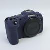 R8 Case, BMAOLLONGB Fullbody Ultra-Thin Lightweight Rubber Soft Silicone Housing Case Bag Cover for Canon Eos R8 (Blue) view 2