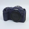 R8 Case, BMAOLLONGB Fullbody Ultra-Thin Lightweight Rubber Soft Silicone Housing Case Bag Cover for Canon Eos R8 (Blue) view 3