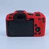 R8 Case, BMAOLLONGB Fullbody Ultra-Thin Lightweight Rubber Soft Silicone Housing Case Bag Cover for Canon Eos R8 (Red) view 3