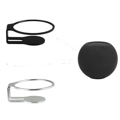Coyktonty Aluminium Wall Bracket/Wall Mount Bracket for HomePod Mini Speakers,Duty Speaker Mount Mounting Brackets (Black)