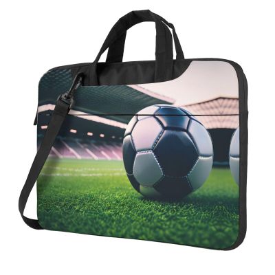 15.6 Inch Laptop Bag - Case with Soft Interior, Multiple Pockets - Ideal, Travel and Business Soccer Ball