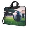 15.6 Inch Laptop Bag - Case with Soft Interior, Multiple Pockets - Ideal, Travel and Business Soccer Ball view 1