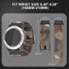 Ookids 26mm Nylon Watch Band Compatible for Garmin Fenix 7X/6X/5X, Tactix Delta, Fenix 3/3 HR, 5X Plus/6X Pro, Descent MK1, Enduro - Camouflage Quickfit Bands view 4