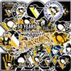 27 PCS Pittsburgh American Penguins Hockey Stickers for Water Bottle, Laptop, Bicycle, Computer, Motorcycle, Travel Case, Car Decal Decoration Sticker view 1