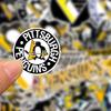 27 PCS Pittsburgh American Penguins Hockey Stickers for Water Bottle, Laptop, Bicycle, Computer, Motorcycle, Travel Case, Car Decal Decoration Sticker view 2