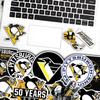 27 PCS Pittsburgh American Penguins Hockey Stickers for Water Bottle, Laptop, Bicycle, Computer, Motorcycle, Travel Case, Car Decal Decoration Sticker view 3