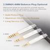 16 Cores 5N single Crystal Copper Cable,KBEAR ST16 Headphone Cable Silver-plated Upgrade Wire Silver MMCX Replacement Earphone Wire Cable for FILO FH3 FD3 FF5 (MMCX 2.5mm Audio Jack, Silver-Blue) view 4