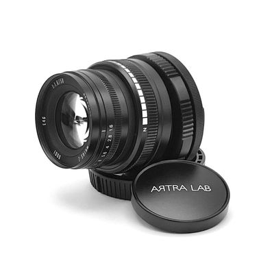 ARTRA LAB Motus 50MM F1.6 PAN TILT 360 - Manual Lens for Fuji X- Ideal for Street Photography, Portraits and Landscape