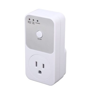 Voltage Protector, Protector Power Strip Home Appliance, Single Outlet Protector Plug in for Home Appliance with Time Delay for TV PC Refrigerator