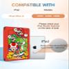 Trendy Fun for iPad Mini 7 Case/for iPad Mini 6th Generation Case 8.3 inch 2021 - Cute Cartoon Kawaii Covers for Boys Kids Girls Teens Funny Tri-fold Stand Folio for i Pad Mini 6, Mogu view 2