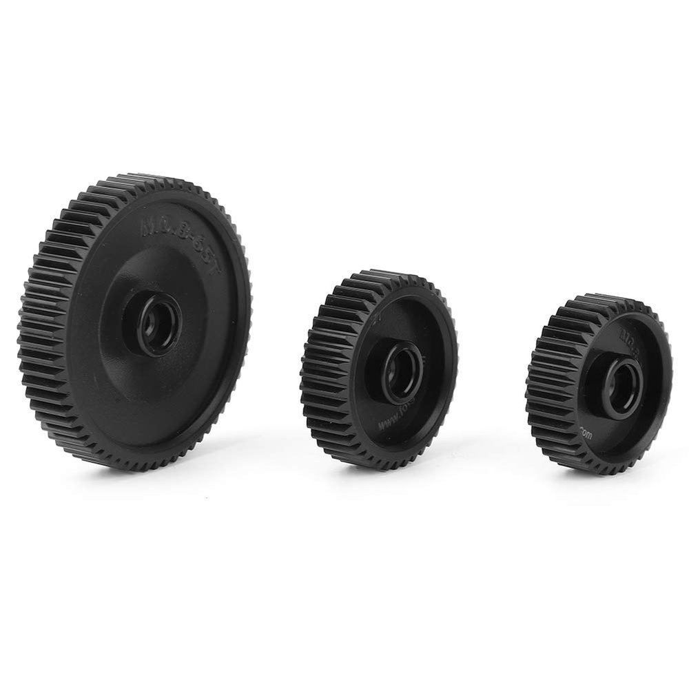 JEOZBM 3PCS Follow Focus Gear Set, 0.8mm 65T 43T 38T Gear for DP3000 Follow Focus
