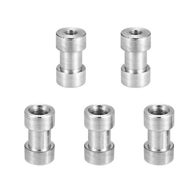 HUIOP Spigot Screws,5pcs 1/4"-20 and 3/8"-16 Female Spigot Screw Threaded Adapter for Camera Flash Light Bracket