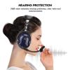 JEOZBM General Aviation Headset for Pilots, Double Plug Noise Reduction Airplane Headset, Double Channels Pilot Headphone with Adaptable Headband view 3
