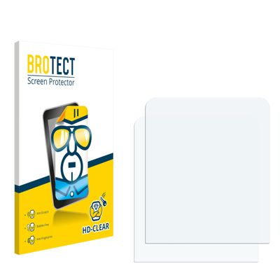 BROTECT 2-Pack Screen Protector Compatible with Lenco Xemio 280 - HD-Clear Protection Film