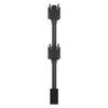 Atdec Desk Mount for Monitor, Display, Computer, Flat Panel Display, Curved Screen Display - Black - Landscape/Portrait view 2