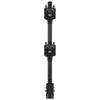 Atdec Desk Mount for Monitor, Display, Computer, Flat Panel Display, Curved Screen Display - Black - Landscape/Portrait view 4