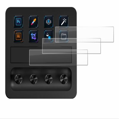 BROTECT Glass Screen Protector Film Compatible with Elgato Stream Deck + (6 Pack) - Glass-Foil 9H Protection [Scratch Resistant, High Clarity]