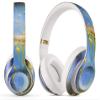 DesignSkinz - Compatible with Beats Pill 1.0/2.0 - Skin Decal Protective Scratch Resistant Vinyl Wrap - Blue Metal with Gold Rust view 1