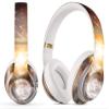 DesignSkinz - Compatible with Beats Solo 2/3 Wireless - Skin Decal Protective Scratch Resistant Vinyl Wrap - Golden Space Swirl view 1