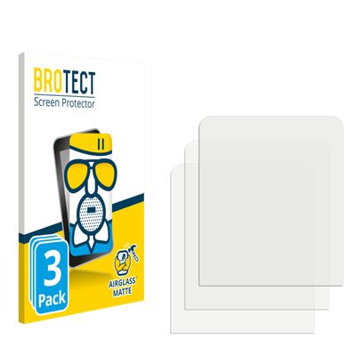 BROTECT Anti-Glare Glass Screen Protector Matte Compatible with Lenco Xemio 280 (3 Pack) - Anti-Scratch 9H Protection Film