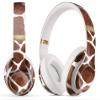 DesignSkinz - Compatible with Beats MIXR - Skin Decal Protective Scratch Resistant Vinyl Wrap - Real Giraffe Animal Print view 1