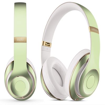 DesignSkinz - Compatible with Beats Studio (1st Gen) - Skin Decal Protective Scratch Resistant Vinyl Wrap - Baby Green Pastel Color