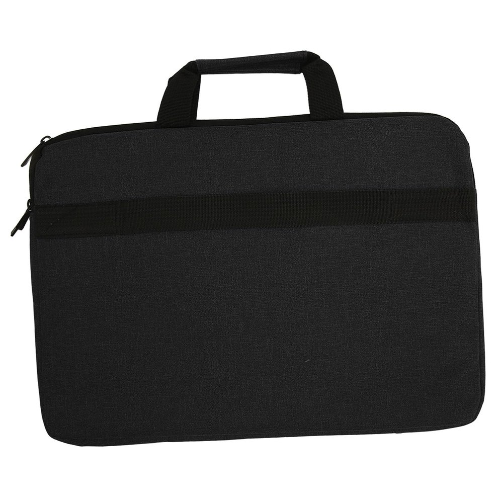 15.6Inch Laptop Sleeve Laptopcase Waterproof Durable Polyester Laptop Case Portable Notebook Protective Case for Travel Business Trip Daily Carrying (Black)