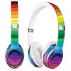 DesignSkinz - Compatible with Beats Pro - Skin Decal Protective Scratch Resistant Vinyl Wrap - Rainbow Striped view 2