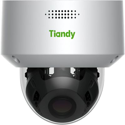 Tiandy TC-C35MS Spec: I3/A/E/Y/M/C/H/2.7-13.5mm 5MP Motorized IR Dome Camera; Full Metal Housing; Motorized Lens; Up to 2592x1944 at 20fps; Built-in Mic; Smart IR; 1/2.8" CMOS Sensor