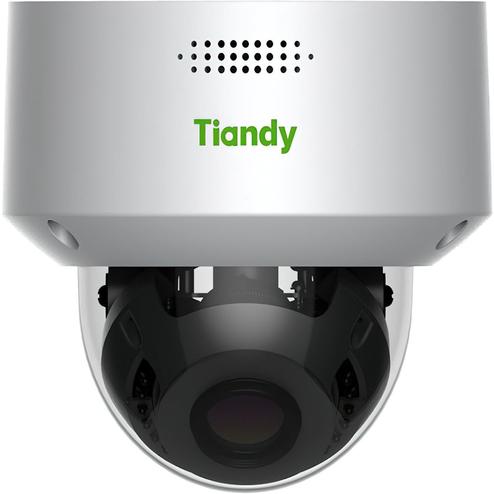 Tiandy TC-C35MS Spec: I3/A/E/Y/M/C/H/2.7-13.5mm 5MP Motorized IR Dome Camera; Full Metal Housing; Motorized Lens; Up to 2592x1944 at 20fps; Built-in Mic; Smart IR; 1/2.8" CMOS Sensor