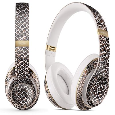 DesignSkinz - Compatible with Beats EP - Skin Decal Protective Scratch Resistant Vinyl Wrap - Snake Skin Pattern V2