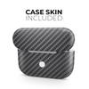 DesignSkinz - Compatible with AirPods Pro 2 - Skin Decal Protective Scratch Resistant Vinyl Wrap - Carbon Fiber Texture view 3