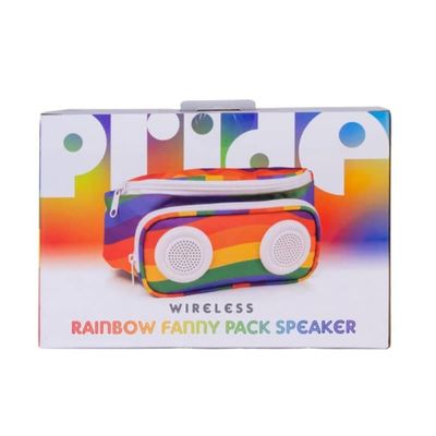 Rainbow Bum Bag with Speaker