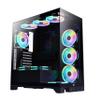 Bluegears Bgears b-Pellucid ATX (Fans NOT Included) Gaming PC Case. Front and Side Tempered Glass Design with Built in USB C Port. view 1