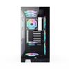 Bluegears Bgears b-Pellucid ATX (Fans NOT Included) Gaming PC Case. Front and Side Tempered Glass Design with Built in USB C Port. view 2