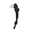 GoodQbuy PD562 Earpiece MIC is Compatible with HYT Hytera Radio BD502 BD502i BD552i PD402i PD482i PD502 PD562 TC500S TC508 TC1600 Power446 2 Way Radio Walkie Talkies view 2