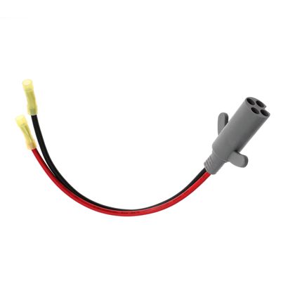 Trolling Motor Power Plug 2-Prong 4 Holes Replace 8M4000953 for Minn Kota