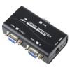 ZEZEFUFU VGA Splitter 1 in 2 Out High Resolution Switch VGA Video Splitter Converter Adapter for Laptop PC to Monitor view 1