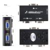 ZEZEFUFU VGA Splitter 1 in 2 Out High Resolution Switch VGA Video Splitter Converter Adapter for Laptop PC to Monitor view 4