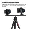 SUNWAYFOTO DPG-440 440mm(17.3inch) Arca Swiss Rail, Universal Long Quick Release Plate, Dual Dovetail Slide Rail for Stereo/3D Camera, Mobile Phone, GOPRO, DJI OSMO, Microphone, Video Light, Monitor view 3