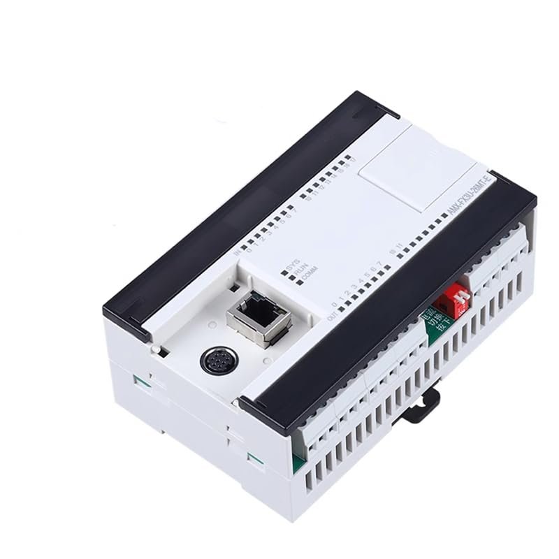 Compatible AMX-FX3U-26MT-E PLC Controller FX3U Ethernet Controller 422/485 Ethernet Communication Digital 16 in 10 Out Analog 2 in 1 Out Transistor Type