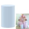 Light Blue Stretchable Spandex Pillar Covers for Metal Cylinder Pedestal Stands,5 pcs/Set,Display Box Stand Covers,Wedding Birthday Bridal Shower Prom Party Props.HP-2233 view 2