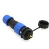 ZBLZGP SD13 4 Pin Electrical Connector Aviation Plug Socket Male Female Power Charger Mechanical Cable 5A 250V Industrial Cable Wire Connector view 2