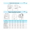 ZBLZGP SD16 4 Pin Industrial Power Connector Waterproof IP68 Male Plug Female Socket Plastic Aviation Panel Mount Wire Cable Connector view 4