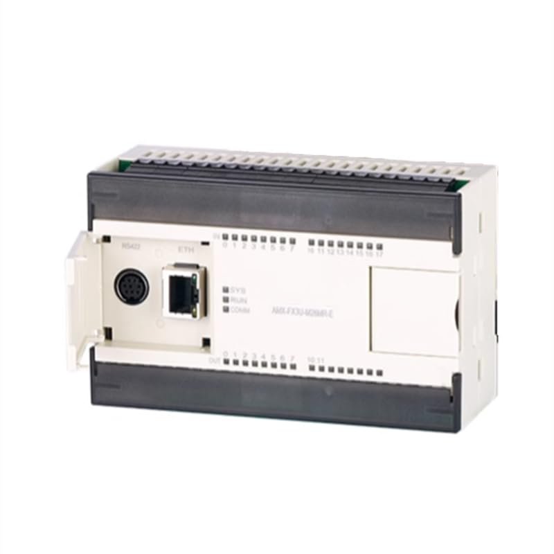 Compatible AMX-FX3U-M26MR-E PLC Controller Ethernet Controller Digital 16 in 10 Out Analog 4 in 2 Out Relay Type