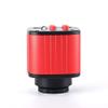 Lab Microscope Slides 16MP Electronic Microscope Camera 1080P 1600W Digital Microscope Magnifier Microscope Parts (Color : Red) view 4